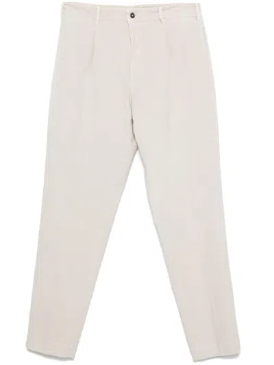 Dell'oglio Pleat-detail Trousers In Neutrals