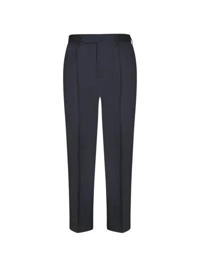 Dell'oglio Pleated Tailored Trousers In Blue