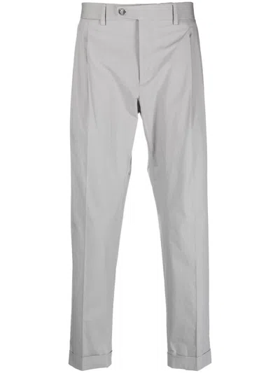 Dell'oglio Klassische Bundfaltenhose In Grey