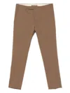 Dell'oglio Tapered Trousers In Brown