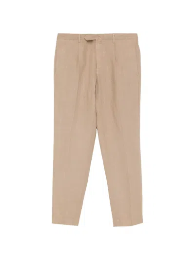 Dell'oglio Plissierte Hose In Brown