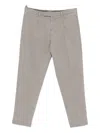 Dell'oglio Pleated Trousers In Gray