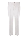 Dell'oglio Poplin Trousers In White