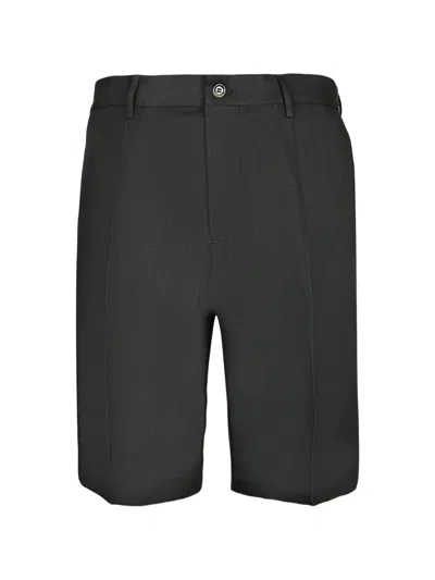 Dell'oglio Pressed-crease Tailored Shorts In Gray