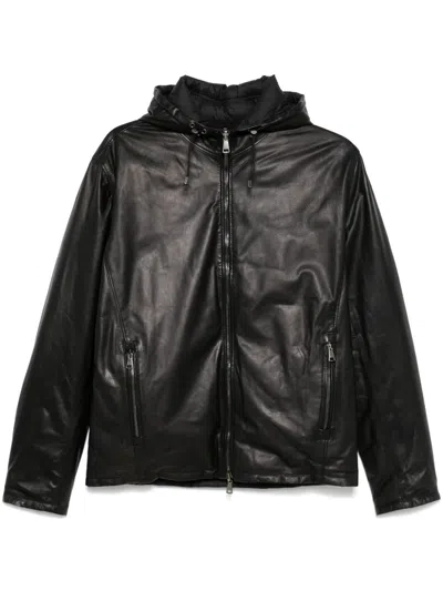 Dell'oglio Reversible Jacket In Black