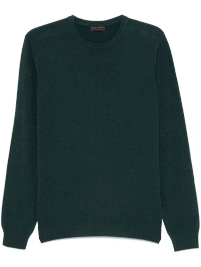 Dell'oglio Ribbed-knit Sweater In Blau