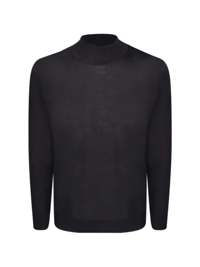Dell'oglio Ribbed-trim Sweater In Black