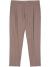 Dell'oglio Robert Tailored Trousers In Brown