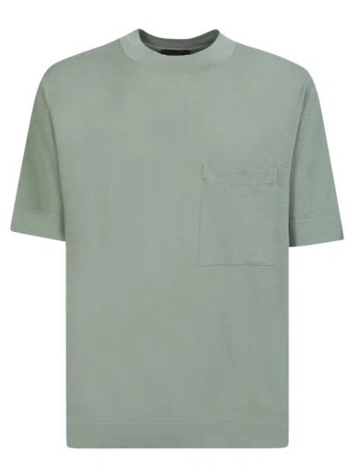 Dell'oglio T-shirt Mit Rundhalsausschnitt In Green