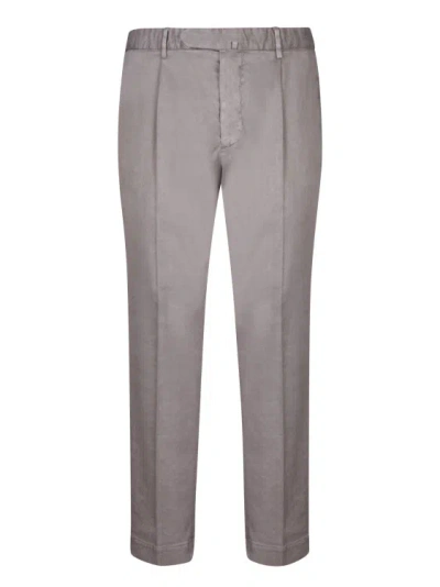 Dell'oglio Scilla' Linen Trousers In Grey