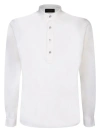 DELL'OGLIO SHIRT WITH MANDARIN COLLAR