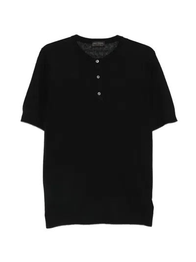 Dell'oglio Short-sleeves T-shirt In Black
