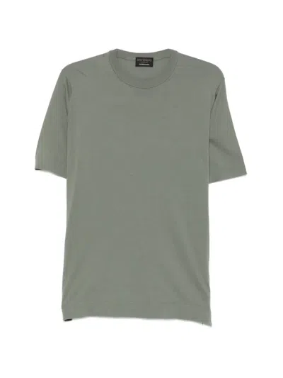 Dell'oglio Short-sleeves T-shirt In Green