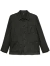 Dell'oglio Single-breasted Blazer In Green