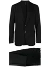 Dell'oglio Single-breasted Suit In Schwarz