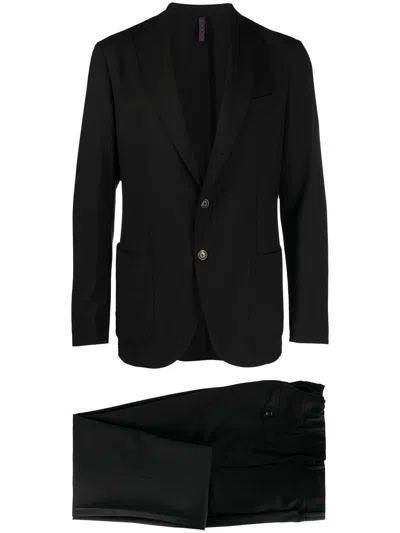 Dell'oglio Single-breasted Suit In Schwarz