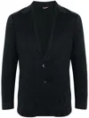 Dell'oglio Notched-collar Single-breasted Blazer In Blau