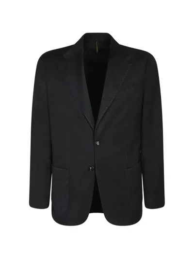 Dell'oglio Single-breasted Blazer In Blue