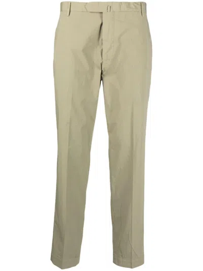 Dell'oglio Slim-cut Chino Trousers In Green