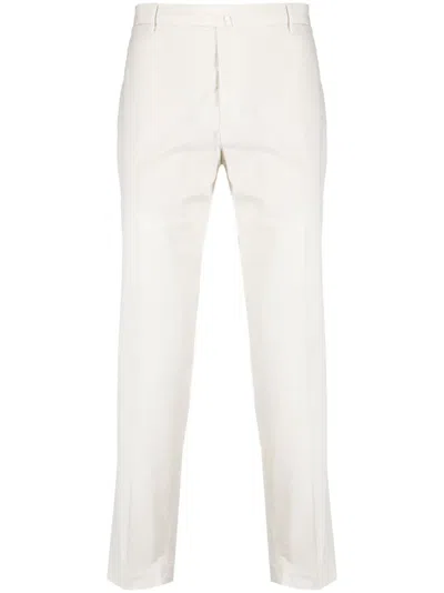 Dell'oglio Slim-cut Chino Trousers In Nude