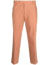 Dell'oglio Slim-cut Chino Trousers In Pink