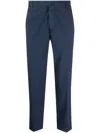 Dell'oglio Slim-cut Cotton Chinos In Blau
