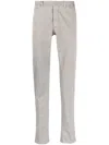 Dell'oglio Slim-cut Leg Chino Trousers In Neutrals