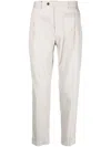 Dell'oglio Klassische Slim-fit-hose In Neutrals