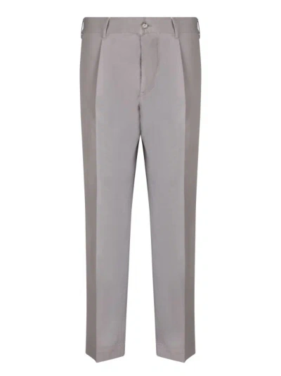 Dell'oglio Slim Fit Trousers In Grey