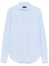 Dell'oglio Geometric-print Shirt In Blue