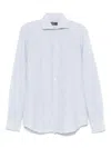 Dell'oglio Striped Shirt In Blue