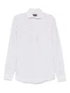 Dell'oglio Striped Shirt In Grey