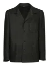 Dell'oglio Single-breasted Blazer In Green