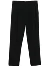Dell'oglio Tapered Trousers In Black