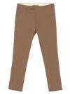 Dell'oglio Tapered Trousers In Brown