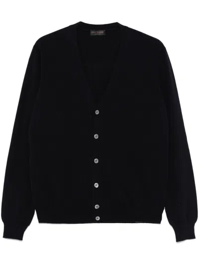 Dell'oglio V-neck Cardigan In Blau