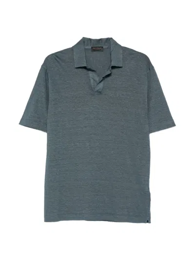 Dell'oglio T-shirt Mit V-ausschnitt In Gray