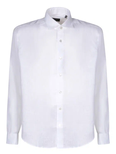 Dell'oglio White Linen Shirt