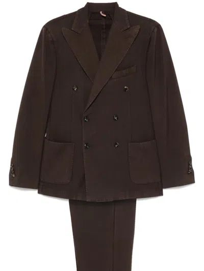 Dell'oglio Wool Suit In Green