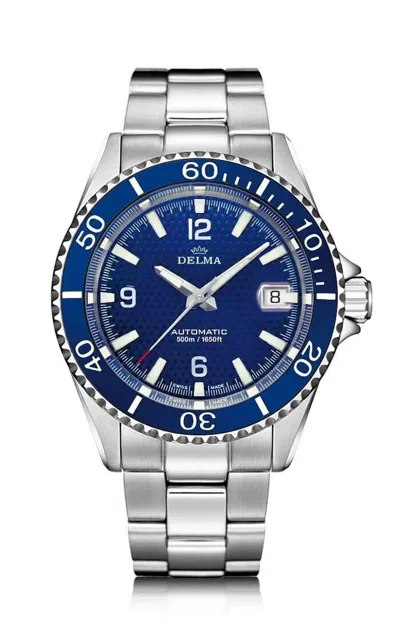 Pre-owned Delma Swiss Made Automatic Men's Watch 41701.560.6.044