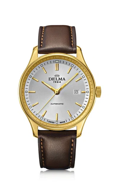 Pre-owned Delma Swiss Made Automatic Men's Watch 42601.722.6.061