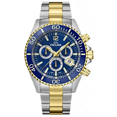 Pre-owned Delma Swiss Made Quartz Men's Watch 52701.564.6.044