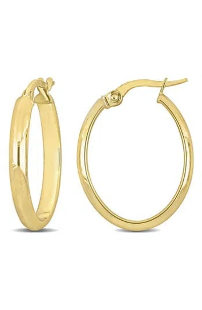 Delmar 14k Gold 19mm Hoop Earrings