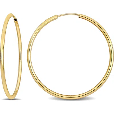 Delmar 14k Gold Hoop Earrings, 30mm