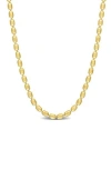 Delmar 1.8mm Oval Ball Chain Necklace In Gold