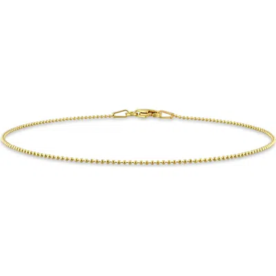 Delmar Ball Chain Bracelet In Gold