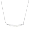 Delmar Beaded Chain Necklace In Metallic