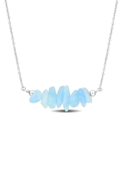 Delmar Beaded Necklace In Blue