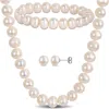 Delmar Cultured Freshwater Pearl Necklace, Earrings & Bracelet Set