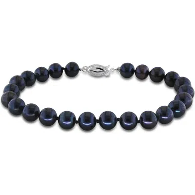 Delmar Cultured Pearl Bracelet, 7–7.5mm In Blue